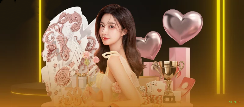 Imagem promocional do cassino online da nnnmk mostrando jogos ao vivo